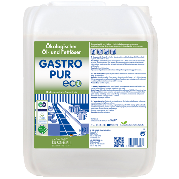 Dr. Schnell, Gastro Pur ECO 10L   Art.36907