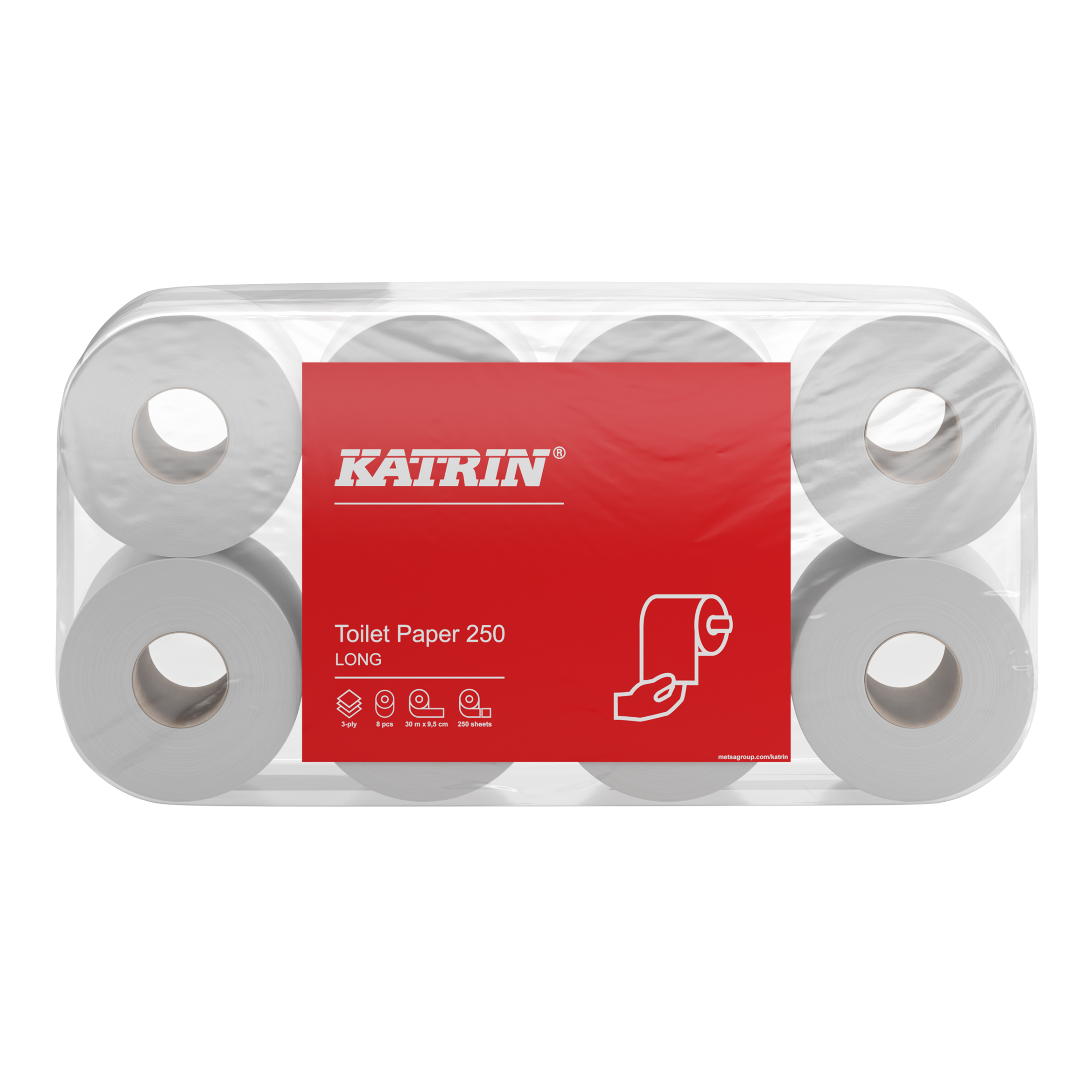 Katrin® Toilettenpapier Premium 3-lg.