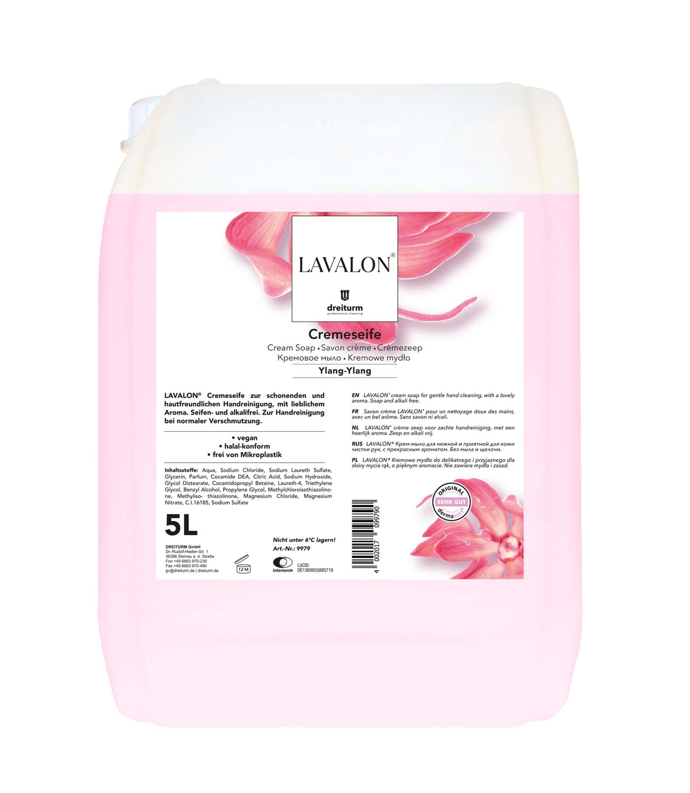 Dreiturm LAVALON® Cremeseife 5l (9979)