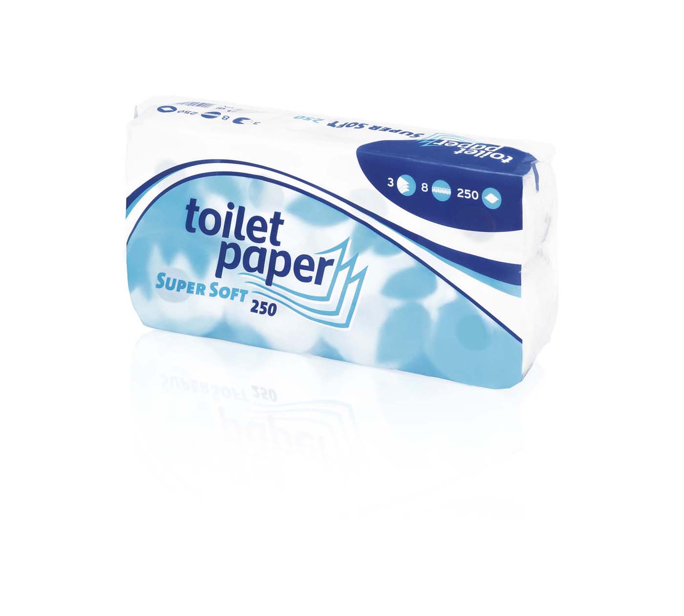 WEPA Toilettenpapier Supersoft 72 x 250 Blatt 3-lg. (035201)