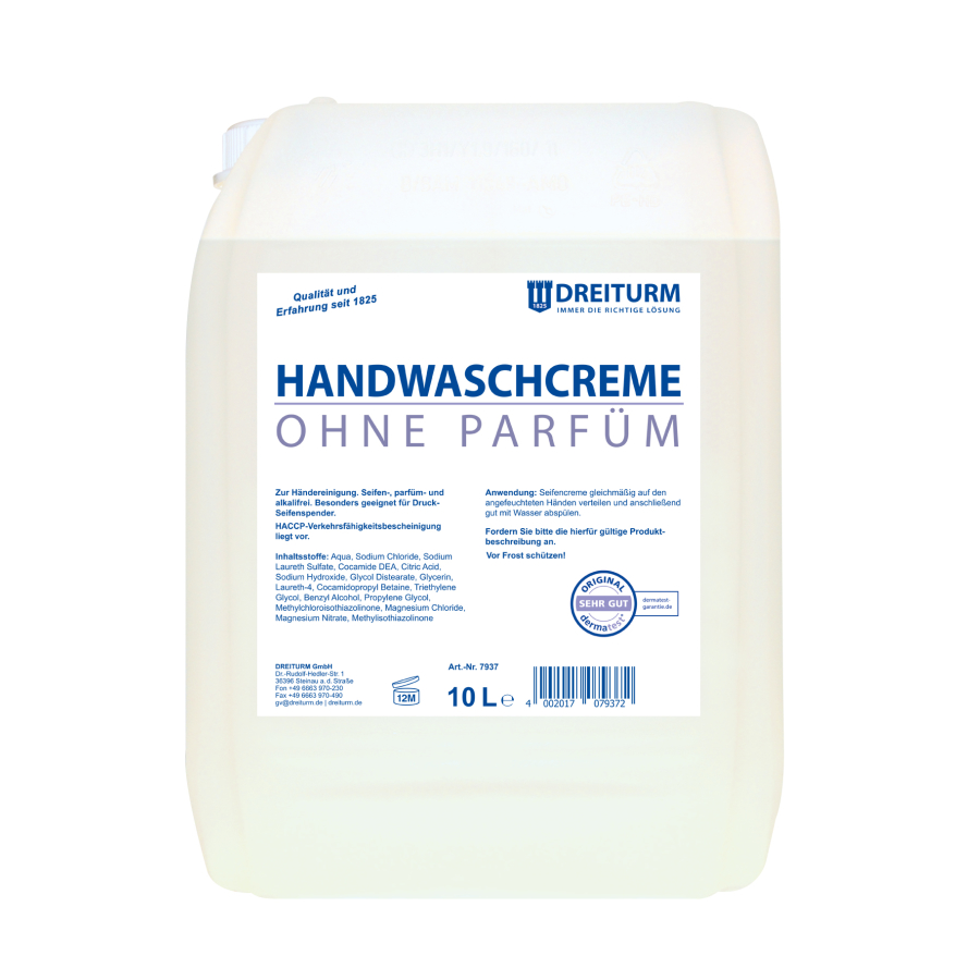 Dreiturm Handwaschcreme 10 Liter Kanister