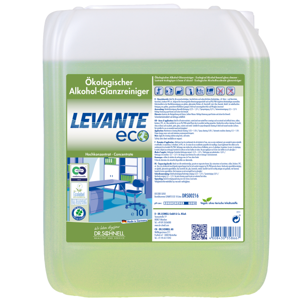 Dr.Schnell, Levante ECO  10L  Art.DRS00216 Alkoholreiniger