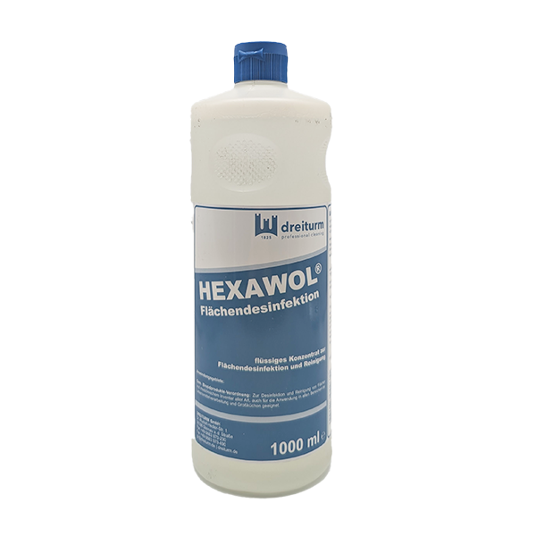 Dreiturm HEXAWOL® Flächendesinfektion 1l (4261)
