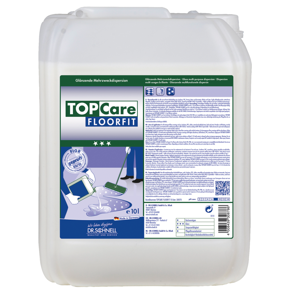Dr. Schnell TOPCare Floorfit Mehrzweckdispersion 10l (30878) Dr. Schnell TOPCare Floorfit Mehrzweckdispersion 10l (30878)