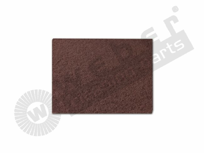 Janex, Schleifpad Maroon 310x220mm, rechteckig