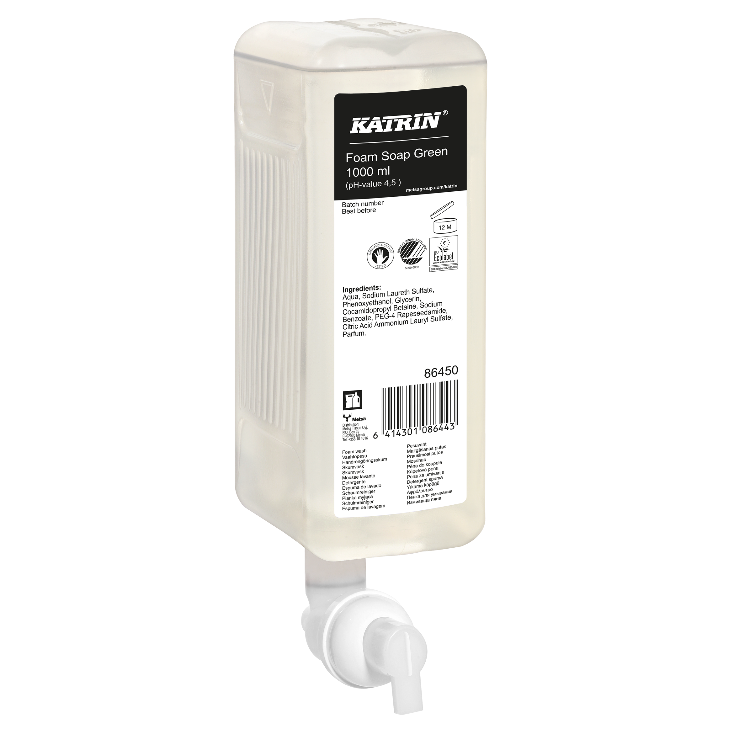 Katrin Schaumseife Green 1L Art.86450