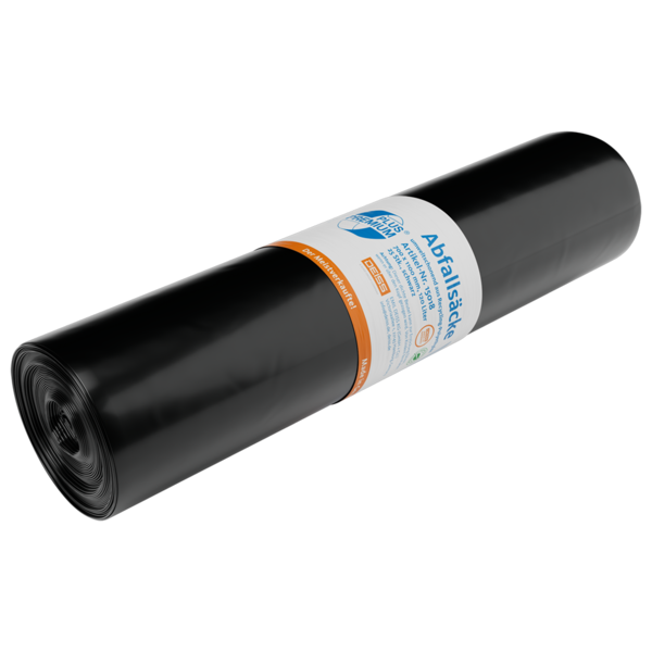 Deiss Müllbeutel 120l schwarz 37µ (15018)