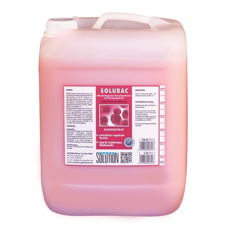 Solution, Solubac 10L, Geruchskiller Art.0308
