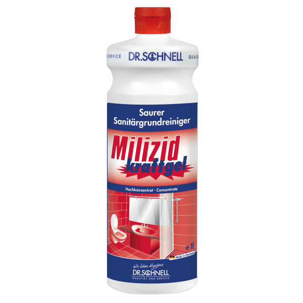 Dr. Schnell Milizid Kraftgel Sanitärgrundreiniger 1l (00366)