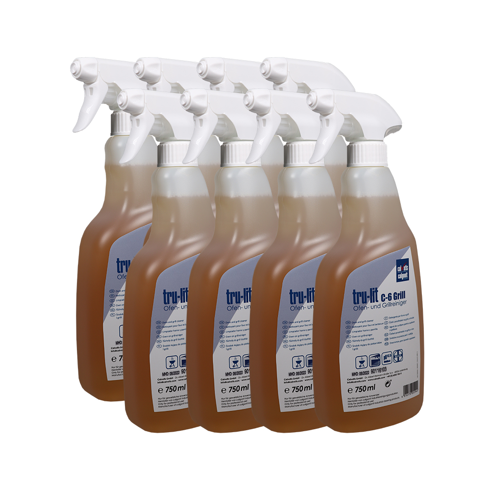 Calvatis, TRU-LIT C-6 Grill 8x750ml Art.75559604