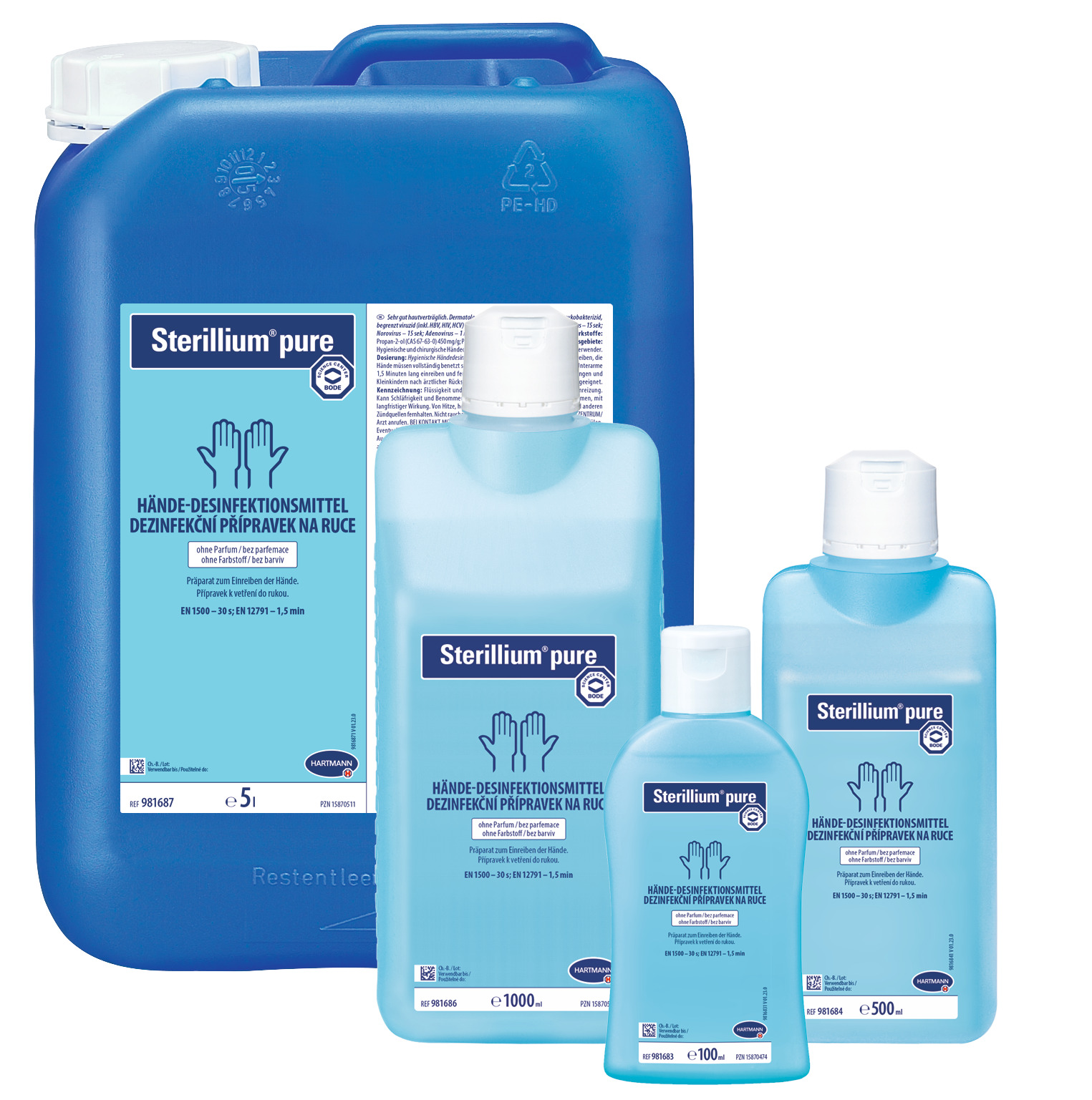 Bode, Sterillium pure 500ml Art.9821150