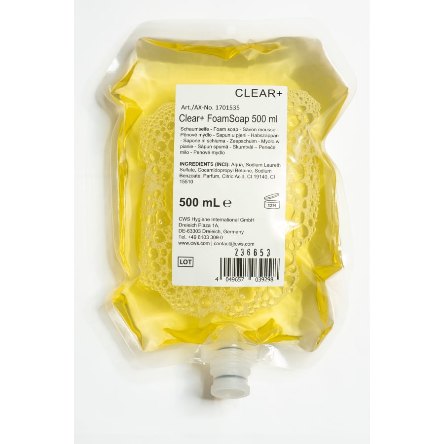CWS Clear plus Schaumseife 1701535 500 ml