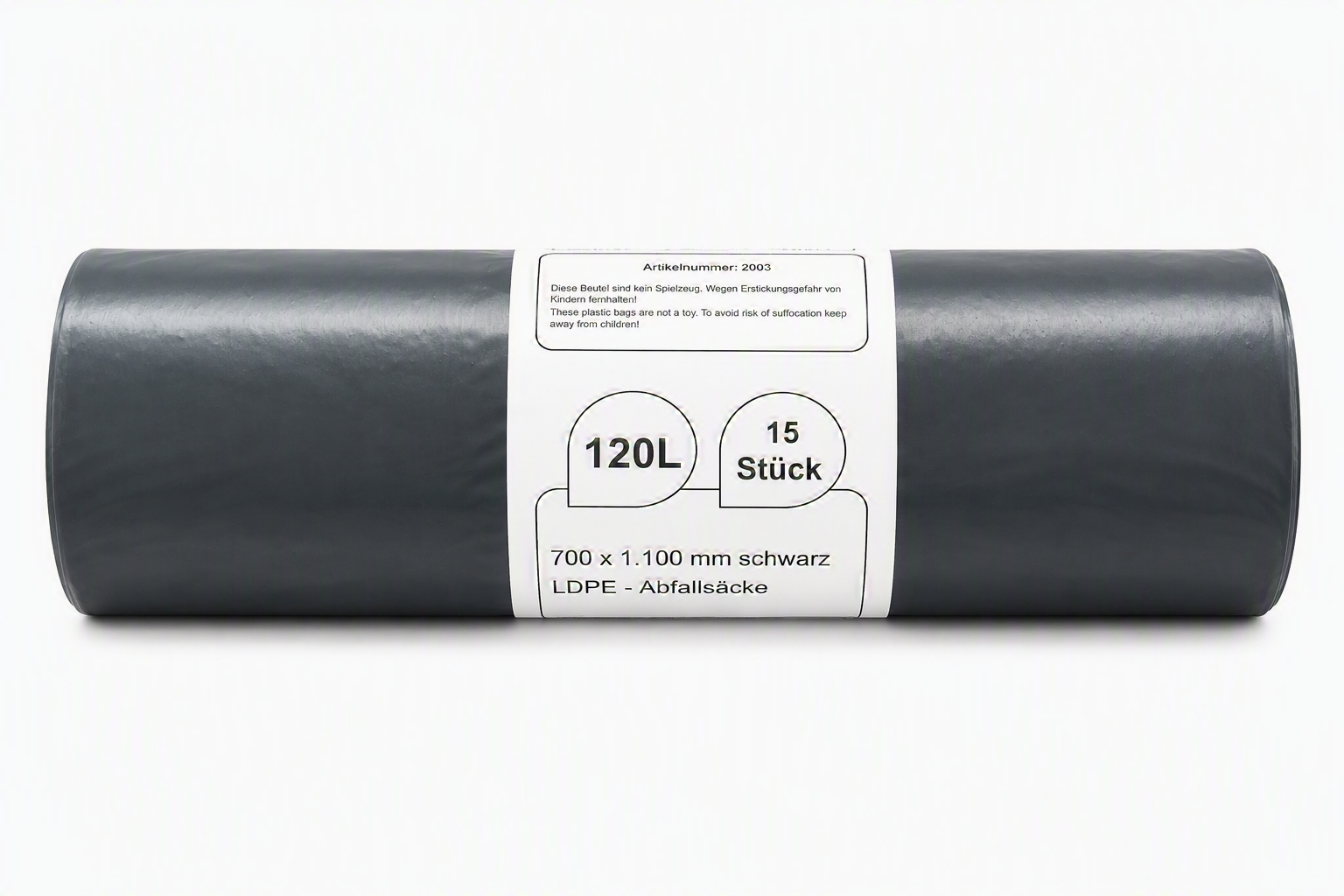 Cedo, Müllbeutel 120L Typ 100 schwarz Art.2003