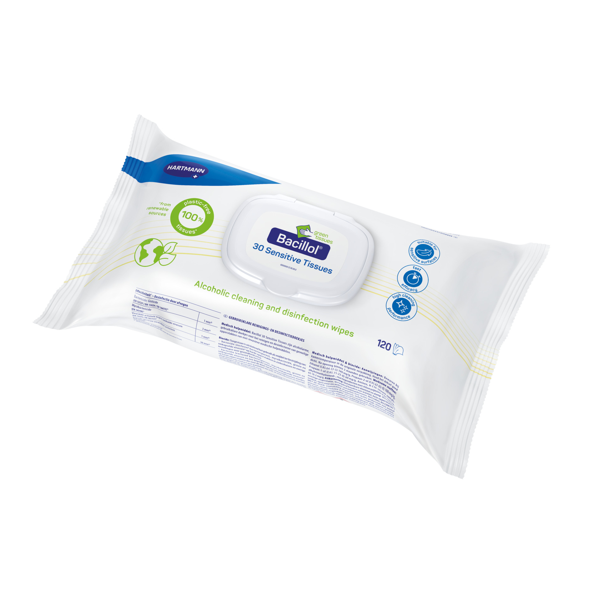 Bode, Bacillol 30 Sensitive T. green Art.9819431