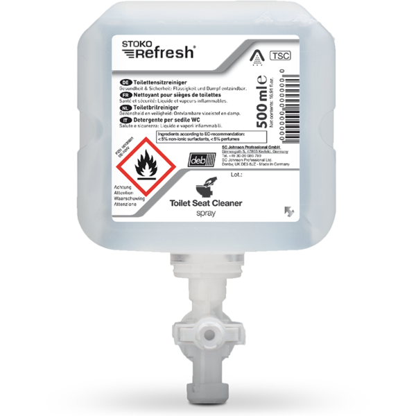 Deb-STOKO® Refresh Toilet Seat Cleaner TSC 500ml (35010)