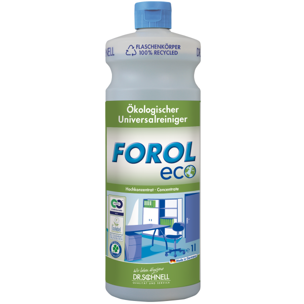 Dr.Schnell, Forol ECO 1L  Art.00993 Allzweckreiniger   1 VE = 12 Fl.