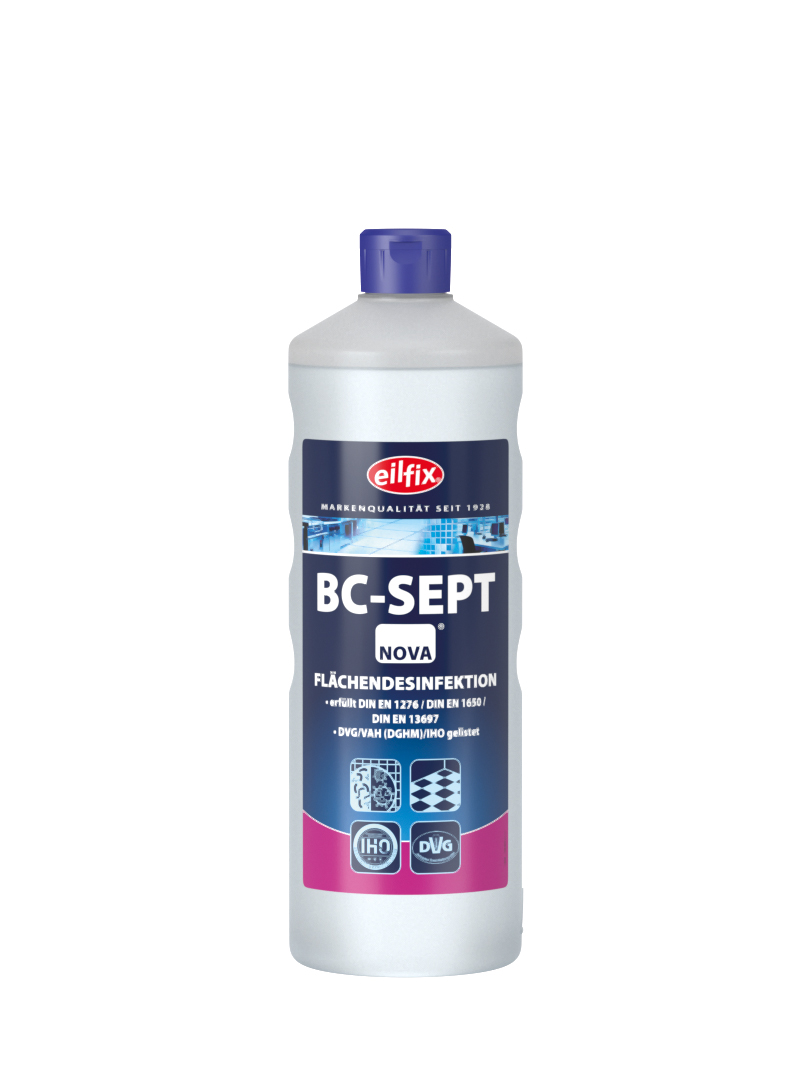 BECKER Eilfix® BC-Sept nova Flächendesinfektion 1l (100120-001-000) BECKER Eilfix® BC-Sept nova Flächendesinfektion 1l (100120-001-000)