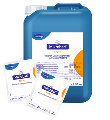 Bode Mikrobac® forte Flächen-Desinfektionsreiniger 250x20ml Bode Mikrobac® forte Flächen-Desinfektionsreiniger 250x20ml
