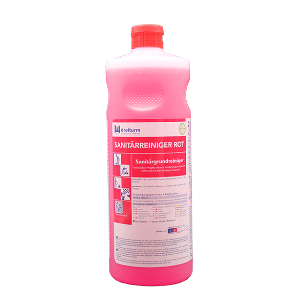 Dreiturm Sanitärreiniger ROT 1l (4387)