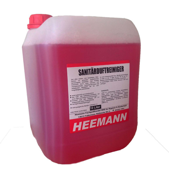 HEEMANN Sanitärduftreiniger rot 10l
