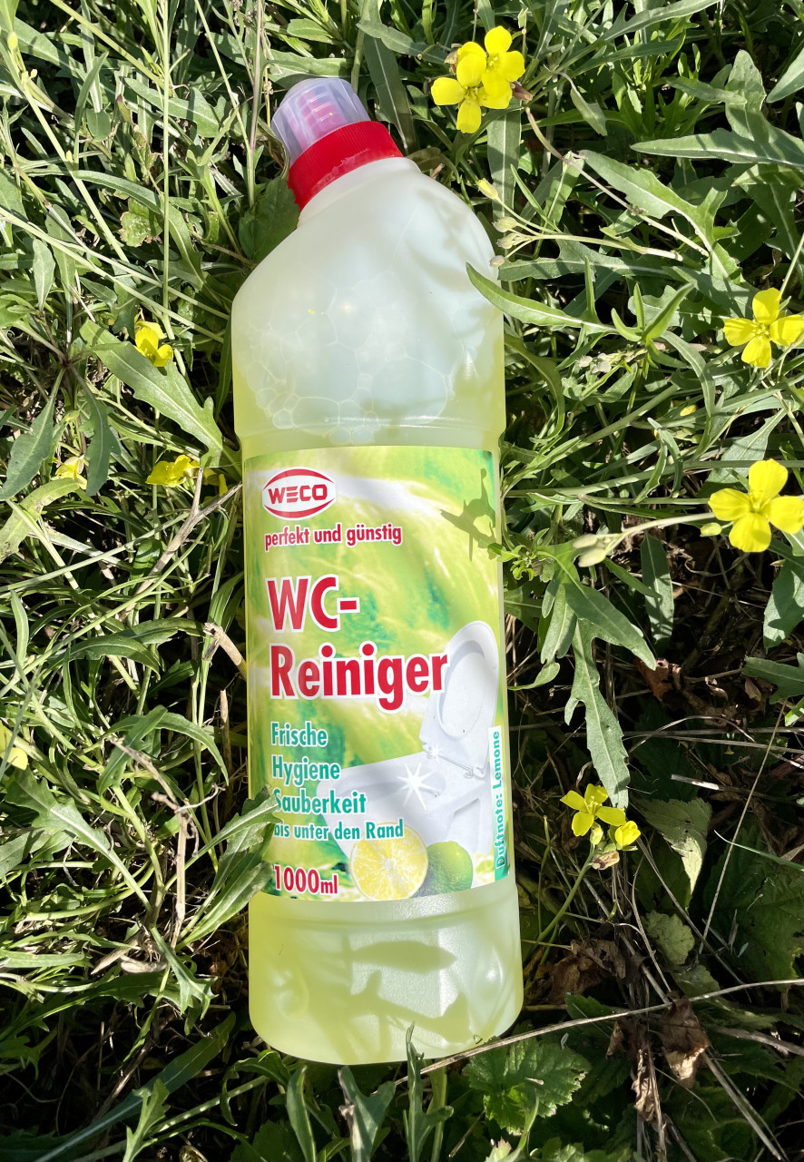 Weco, WC-Reiniger Gel , Lemon  1000ml  Art.60030 1 VE = 12 Fl.