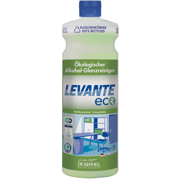 Dr.Schnell, Levante ECO  1L  Art.DRS00215 Alkoholreiniger   1 VE = 12 Fl.