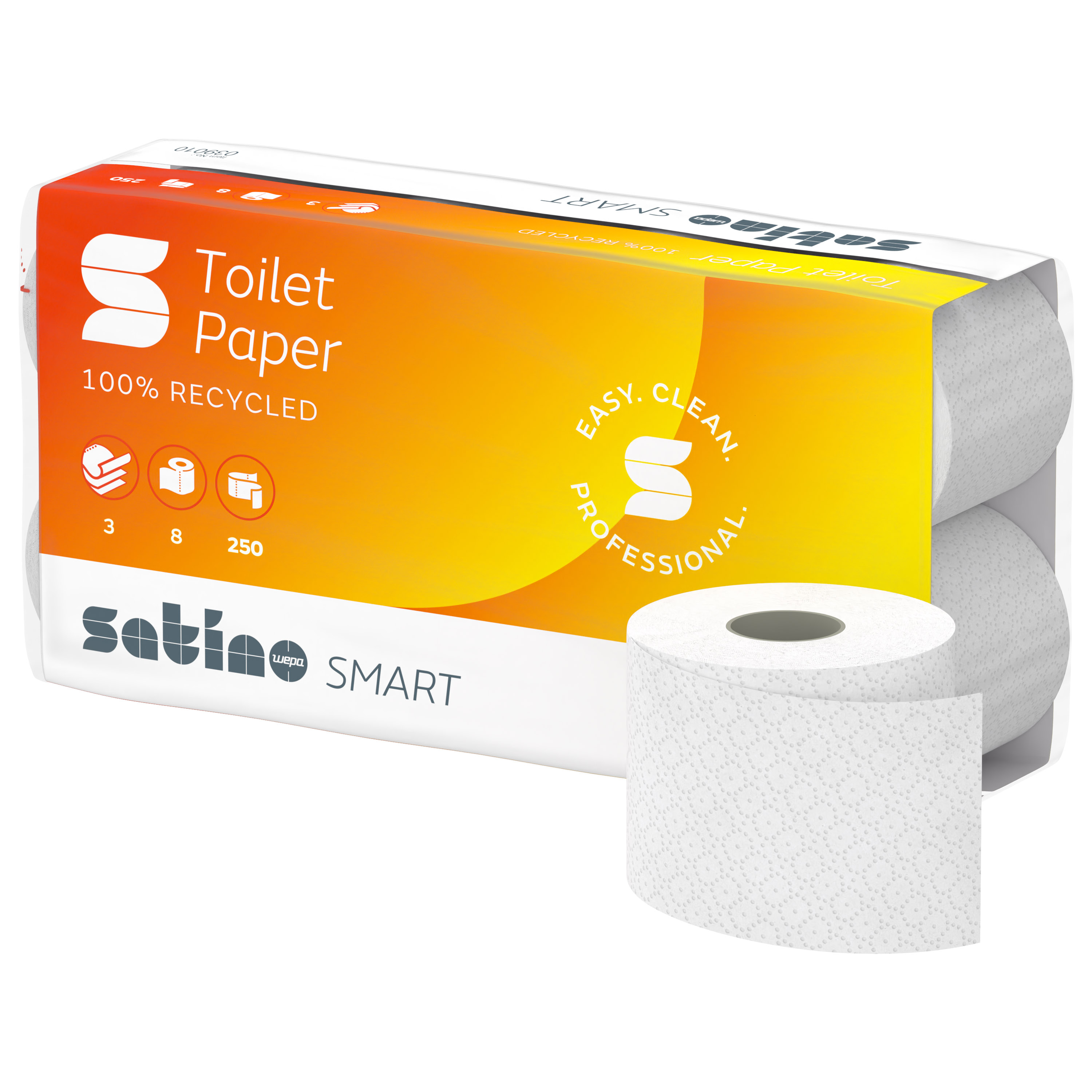 Wepa, Topa  3-lg. smart weiß  Art.039010 64x250 Blatt