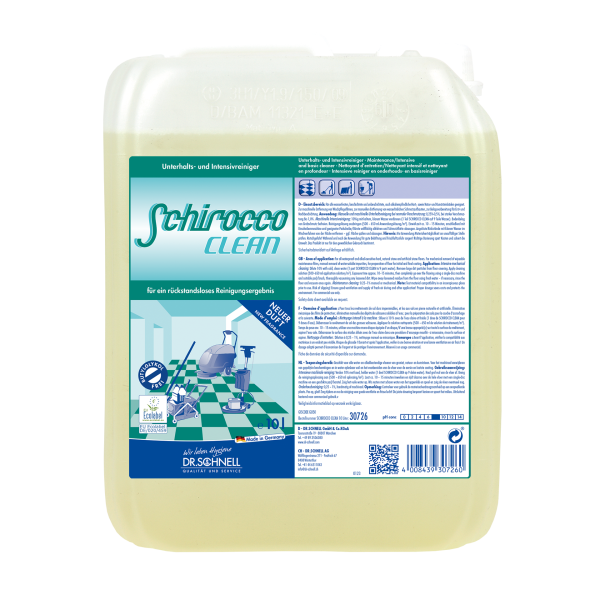 Dr.Schnell, Schirocco Clean 10L Art. 30726 Dr.Schnell, Schirocco Clean 10L Art. 30726