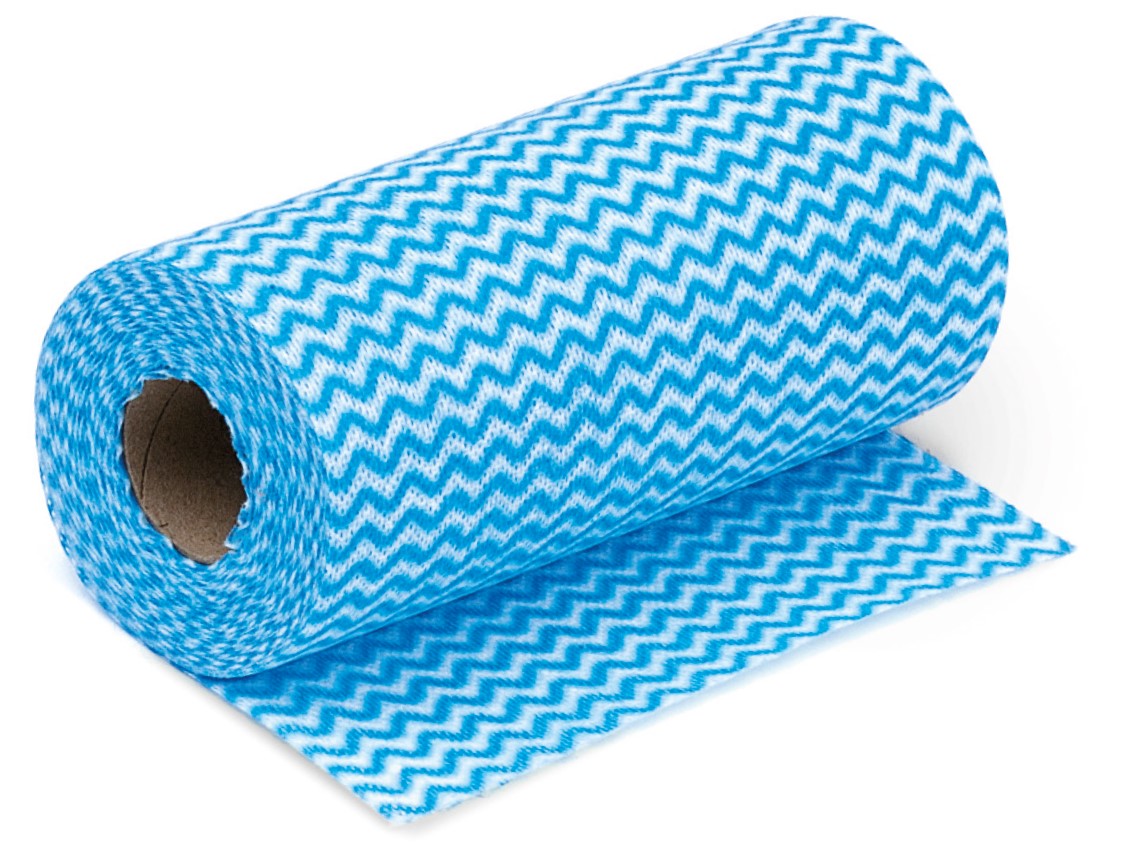 Wischfixtuchrolle 50 Blatt blau 6001101