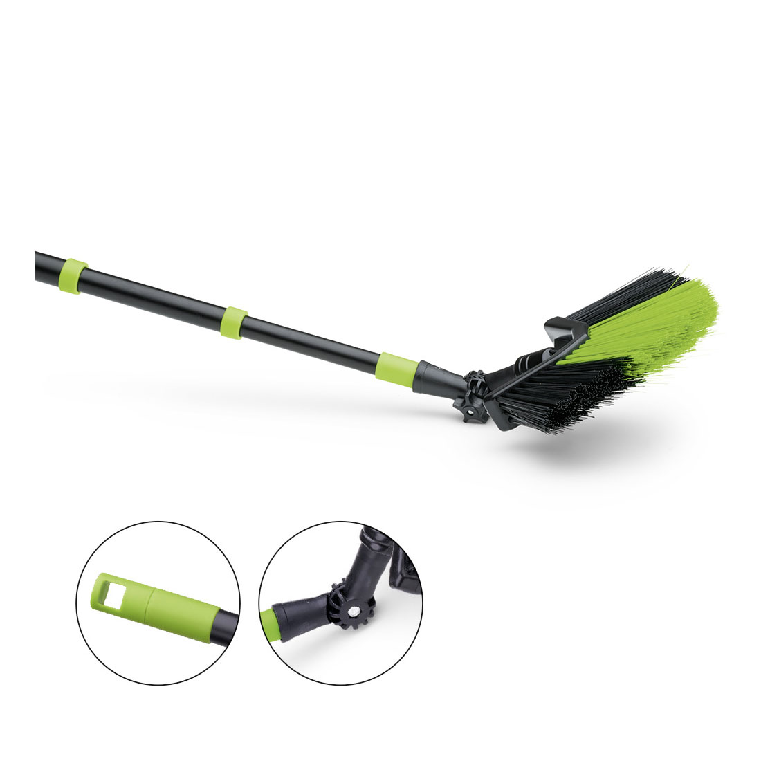 Dreiecksbesen mit Tele-Stiel Art.281074