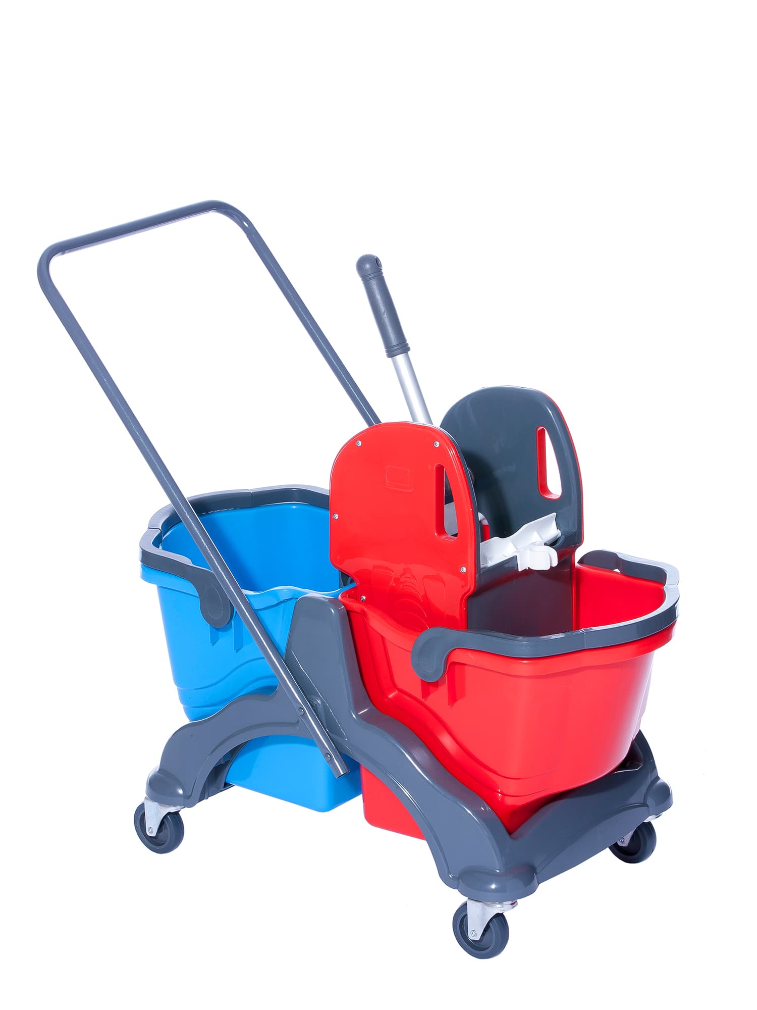 floorstar Doppelfahrwagen 17l mit Deichsel BASIC DOFA 20 D B (110-170-12-002)