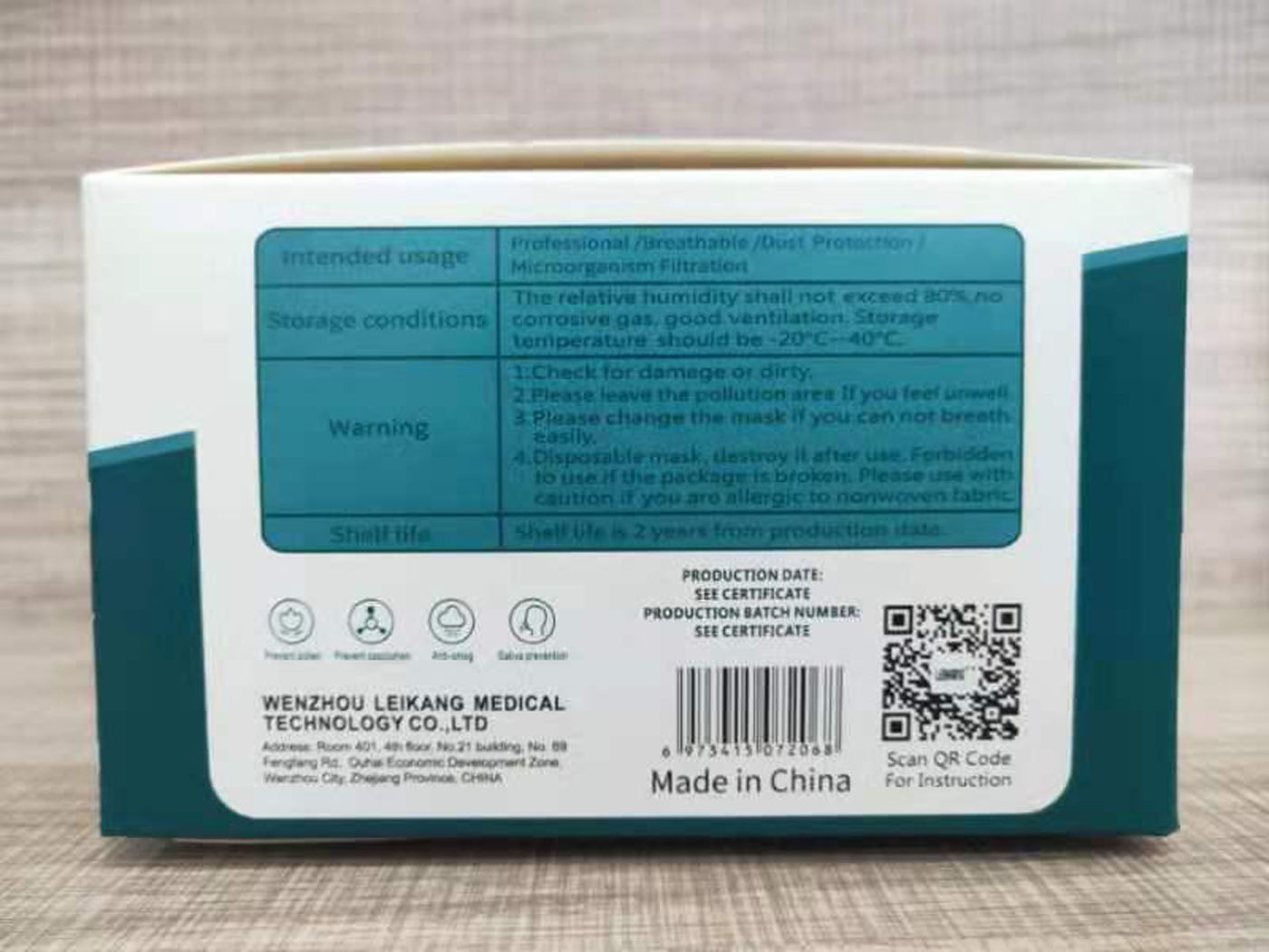 FFP2-MASKE-4 Bild 4 FFP2 Maske - CE zertifiziert