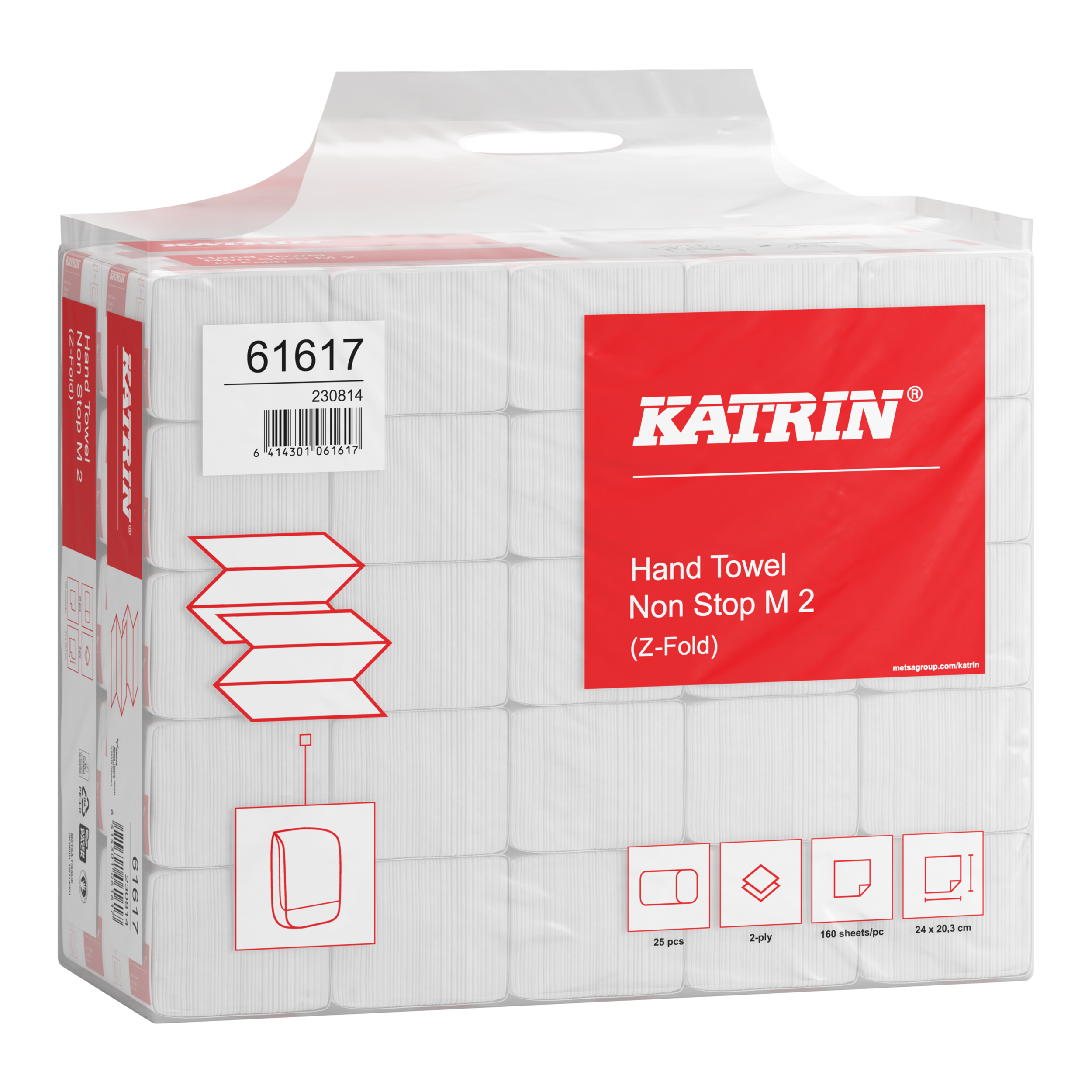 Katrin Handtuchpapier Non-Stop M2 Classic  (61617)