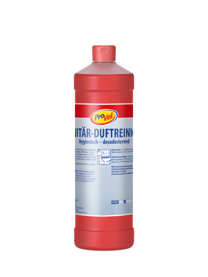 Becker, ProVal Sanitärgrundreiniger 1L Art.100512-001-000,   1 VE = 12 Fl.