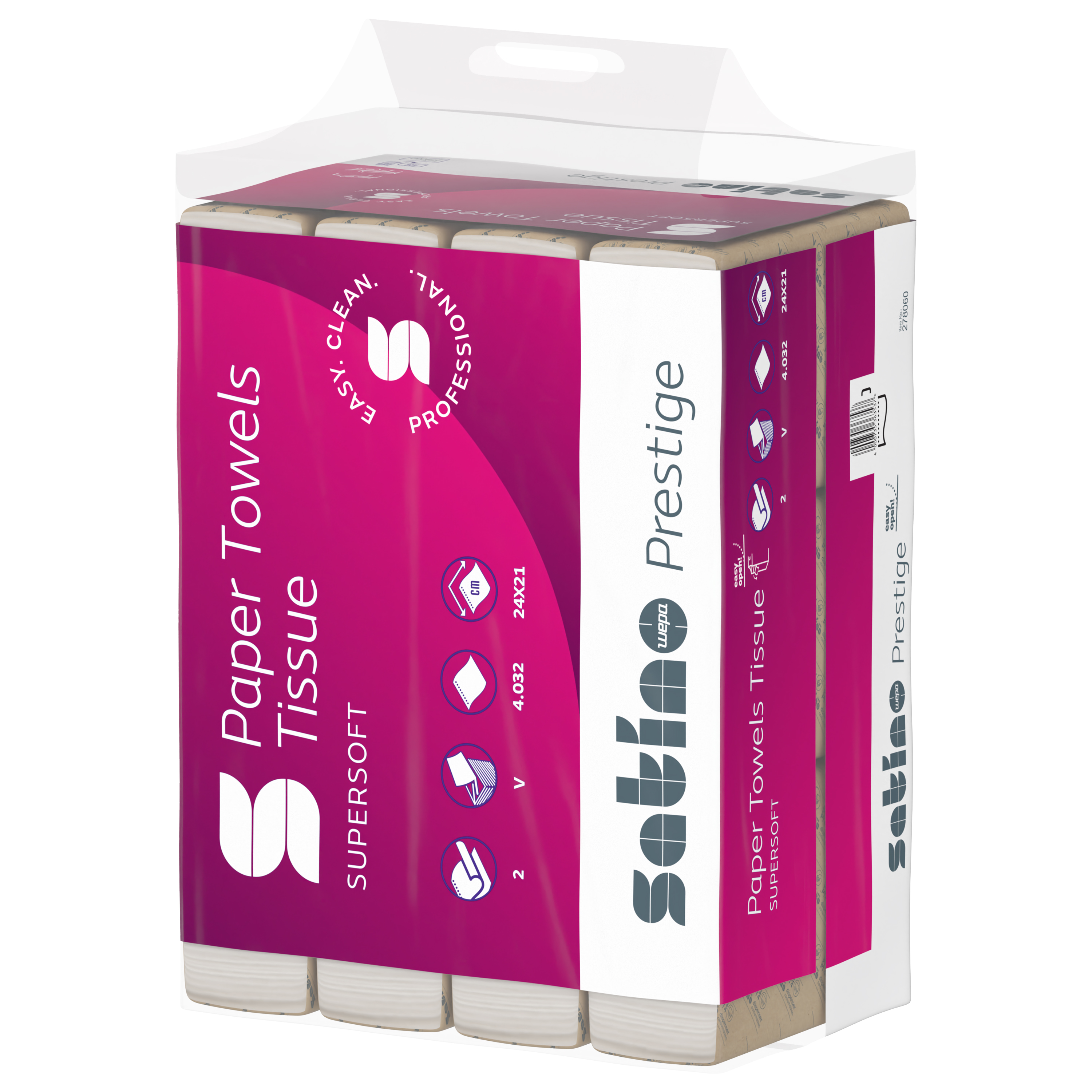 Wepa, HP Prestige 2-lg. hweiß V-Falz Art.278060 Wepa, HP Prestige 2-lg. hweiß V-Falz Art.278060