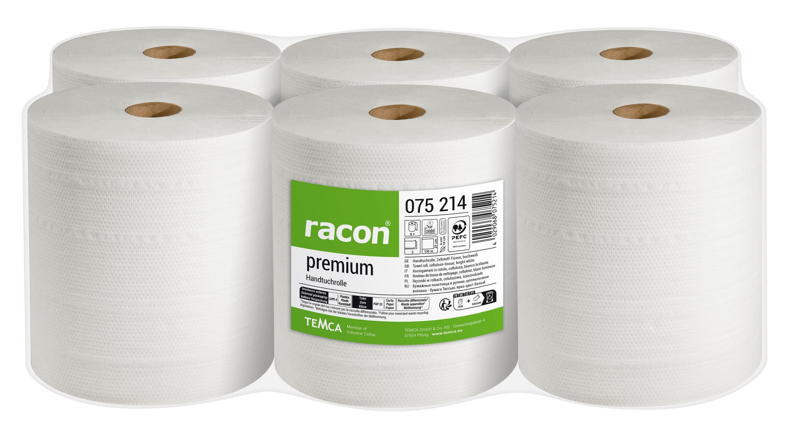 Temca, HP-Rolle racon 2-lg. hw Art.075214-01