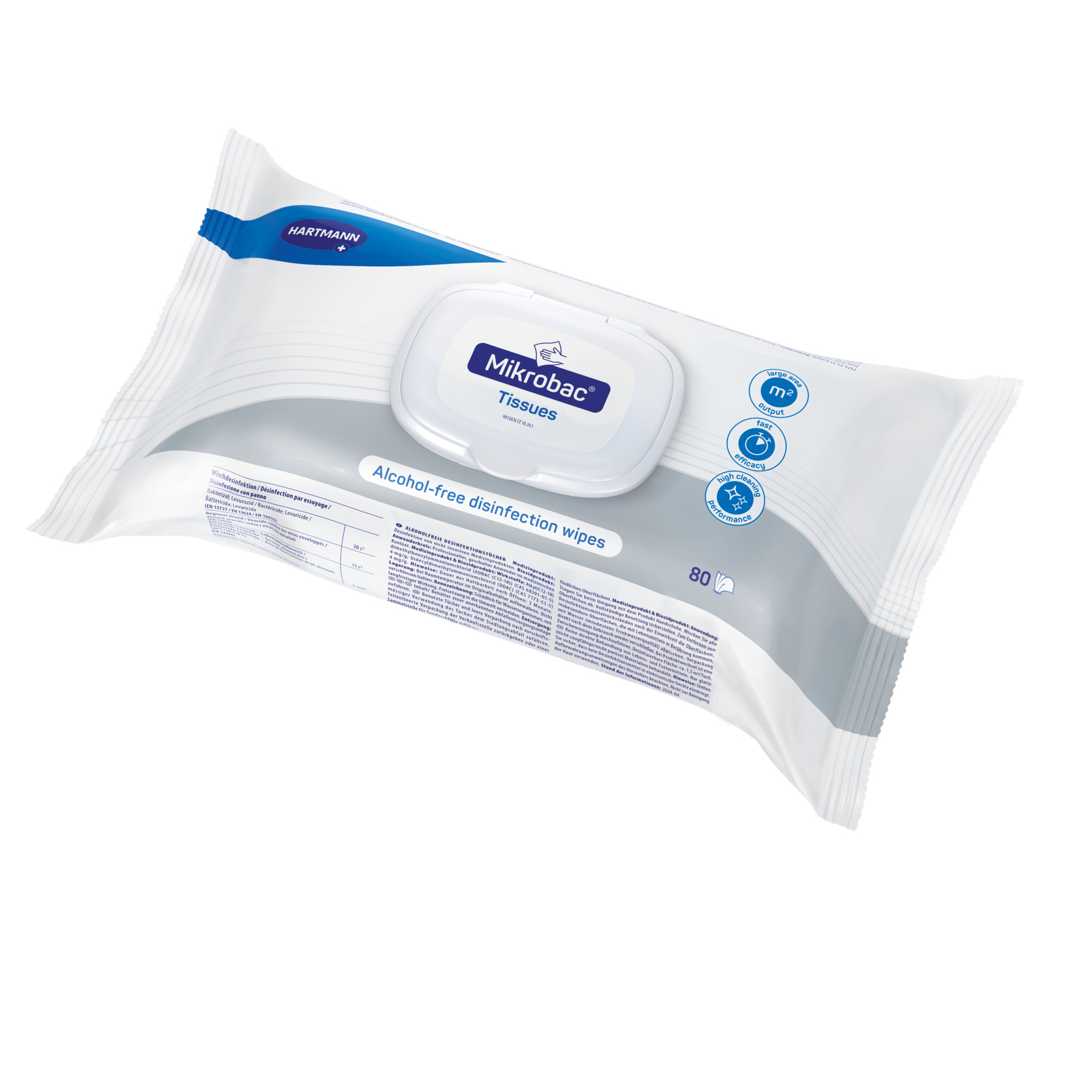 Bode, Mikrobac Tissues 80 Tücher Art.9813877