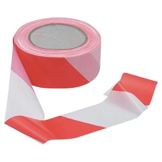 Absperrband rot/weiß 100 m x 50 mm