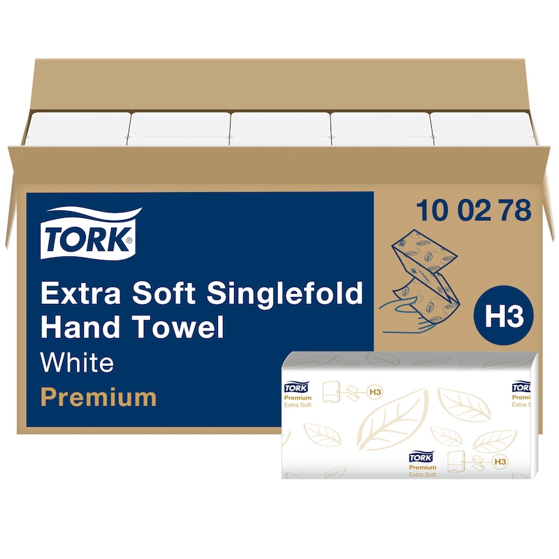 Tork extra weiches Zickzack Handtücher 2-lg. ZZ-Falz (100278)