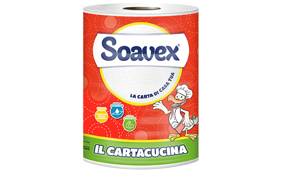 Paperdi, SOAVEX Küchenrolle 2-lg. Art.AD8G320F1