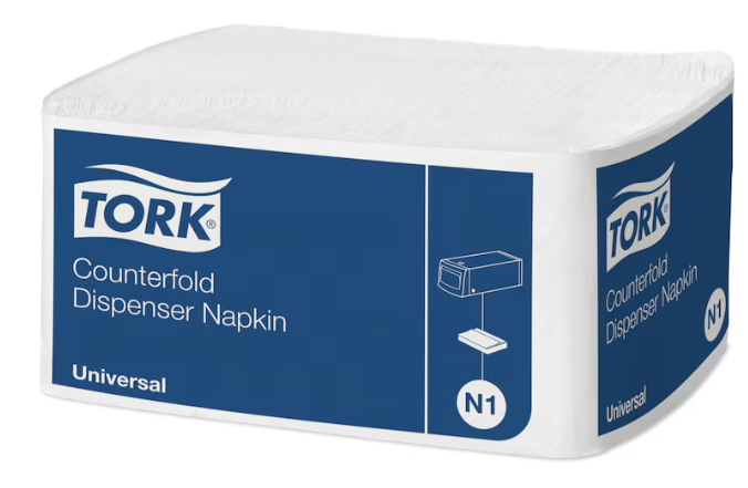 Tork, Servietten 1-lg. 24x300 Stck weiß Art. 10935 Tork, Servietten 1-lg. 24x300 Stck weiß Art. 10935