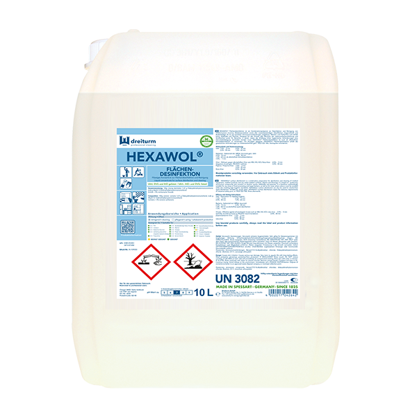 Dreiturm HEXAWOL® Flächendesinfektion 10l (4264)