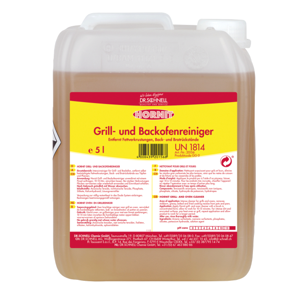 Dr. Schnell Hornit Grill- u. Backofenreiniger 5l (20156)