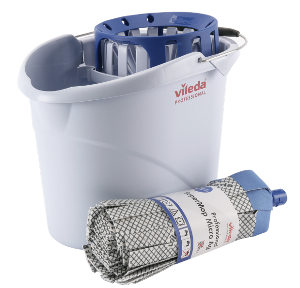 Vileda® Wischmop Eimer und Wringer (122704/122705)