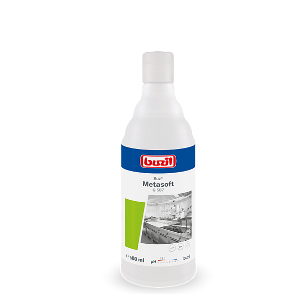Buzil Buz® G 507 Metasoft sauer Edelstahlreiniger, 600ml (G 507-0600)