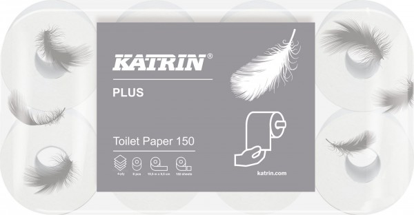Katrin Toilettenpapier Plus 4-lg weiß (13241)