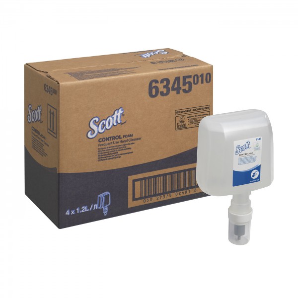 SCOTT® CONTROL Schaum-Handreiniger Kassette transparent 1,2l (6345)