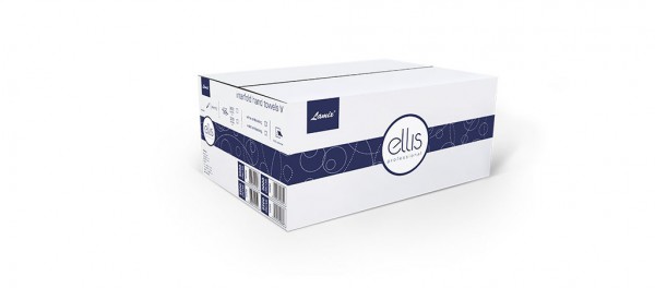 Lamix® Handtuchpapier Ellis hochweiß 2-lg. ZZ-Falz