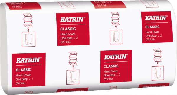 Katrin® Handtuchpapier One Stop L2 W-Falz