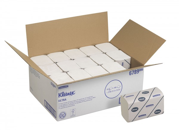 KLEENEX® ULTRA Handtücher weiß klein interfold (6789)
